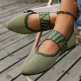 Summer Large-Size Leisure Loose Flat Fly Weaving Women's Shoes One Foot Pedal Soft Sole Single
