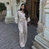 Push Branch Print Hooded Jacket Set Black And White Optional Loose Version Of Ultra-Comfortable Fashion
