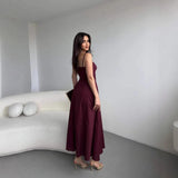 Summer New Women's Slings French Sexy Temperament Fashion Pure