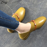 New Women PU Leather Loafers Mixed Ladies Ballet Flats Shoes Female Spring Moccasins Casual Ballerina Shoes Women's