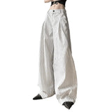 Style Lazy Loose Broad-Legged Sleeker Sleeker Sleeker Sleeker Temperament Commuting Low-Waist Fashion Thin