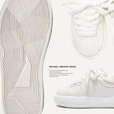 Shoe Designer Winter Coated Warm Cotton Shoes Thick Soles Raised Small White Shoes Men And Women's Shoes Snow