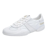 Soft Leather Soft Bottom Summer Small White Shoes Women Breathable Low Help Comfortable Flat Anti-Skid Net Cloth Casual Board
