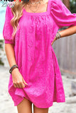 Green Summer Dresses for Women Casual Short Dresses Beautiful Elegant Outfits Short Sleeve Summer Dresses for Women