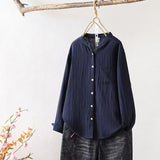 Women's Long Sleeve Shirt Women's Double Cotton T-Shirt Soft Comfort Women's Long Sleeve Shirts In Fall
