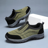 And Autumn New Outdoor Leisure Sports Walking Shoes Men's Large-Size Hiking Running Shoes