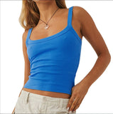 New 10-Color Optional Knitted Pure Desire Sling With Vest Repair Y2K Hot Girl Women's