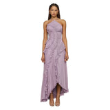 Waist Design Sling Dress Femininity Slimming Dress Seaside Holiday Island