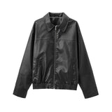 Women's Explosion New Imitation Leather Bomber Jacket