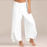 Waist Sports Fitness Yoga Wide Leg Color