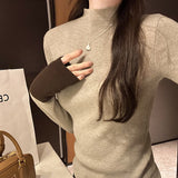 Half-High Collar Hit A Thick Long-Sleeved Sweater With A New Style Of Foreign Style In Autumn And