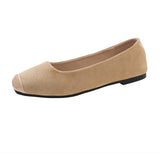 Evening Wind Gentle Shoes Flat Sole Single Shoes Women New Spring And Summer French Soft Soles Pregnant Beans