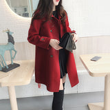 Hepburn Hair Coat Women Autumn And Winter 2025 Korean Version Of The New Thin Thick Black