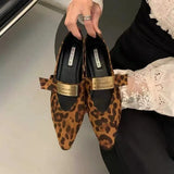And Autumn 2025 New Pointed Mary Jane Shoes In The Tall Women's Shoes Light Mouth French Dress Black Single