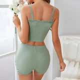 Pajamas Lace Lace Shorts Sexy Hot Girl Fast Fashion Ladies Home