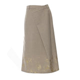 Spring And Summer New Intention Graffiti Hot Loose Version Of The Suit + Half Skirt Two-Piece Set Female