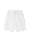 Waist Knee Length Women Jean Shorts Streetwear Hip Hop Denim Shorts Harajuku Baggy Wide Leg Short Pants Female 2023