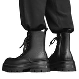 Zingj Platform Derby Martin Boots
