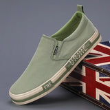 The Autumn Of 2025, Casual Men's Shoes Men's Canvas Shoes Korean Version Of The Trend Of One-Legged Shoes Casual Flat