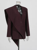 2025 Autumn And Winter New High-End Oscarb Shawl With A Buckle Suit Jacket