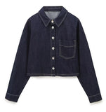 Women's Explosive Casual Long-Sleeved Denim