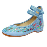 Zingj Shoes Ethnic Wind Sequins Peacock Embroidered Shoes Cloth Shoes Women's Shoes Mixed Batch Of Beef Tendon Soft Bottom Dance