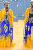 Piece Pant Set Women Africa Clothes African Dashiki New Fashion Long Dress Pants Suit Party Dresses Robe 2 Piece