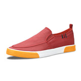 Men's Canvas Shoes Lightly Breathable Linen Wide Cloth Shoes One Foot Pedal Old Beijing Cloth