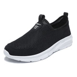 Men's Summer 2025 Net Noodles Shoes Foot Breathable Men's Shoes Korean Version Of Large Net Shoes Lightweight Men's