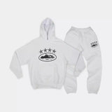 Street Loose Sweating Suit Koteiz White Sportswear Trend Hip Hop Skateboard Leisure Suit