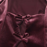 Autumn New Women's Clothing Fashion Simple Back Bow