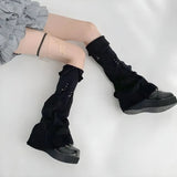 Grunge Distressed Knitted Leg