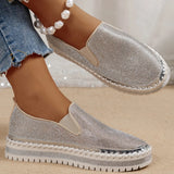 And Autumn 2025 New Lefu Shoes Thick Sole Lazy One Foot Pedal Drilling Shoes Women's Flat-Bottomed