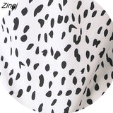 PETAL Leopard Long Sleeve Blouse Top For Woman Casual Button Up Shirts Tops 2023 Spring Autumn Blouses