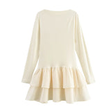 Explosion Women's New Multi-Color Hem Pressure Fold Design