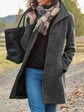 Autumn And Winter Explosion Bill Thick Hair Of The Woman's Coat In The Long Quality Coat Wish Direct