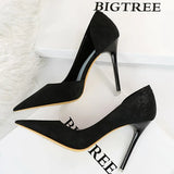 Shoes Designer New Women Pumps Pointed Toe High Heels Ladies Shoes Fashion Heels Pumps Sexy Party Shoes Plus Size