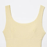 Summer Sling Strip Dew Side Collar Texture In Fashion Long