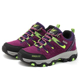 Men's And Women's Shoes Hiking Shoes Autumn And Winter Low Outdoor Hiking Cross-Country Shoes Wear-Resistant And Slippery Large-Size Tourism