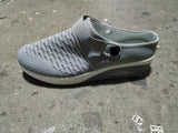 Flying Woven Bun Head Single Shoes Women Summer Half Drag Light Air Cushion After Mixing Sandals