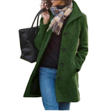 Autumn And Winter Explosion Bill Thick Hair Of The Woman's Coat In The Long Quality Coat Wish Direct