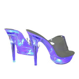 Zingj 13CM Luminous Female Slippers