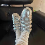 Small Magic Sticker Mary Jane Shoes Women 2025 Spring New Casual Bowling Ball Ballet Single
