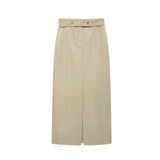New Folded Loose Vest 0518251 Straight Skirt
