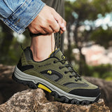 Plus Velvet Outdoor Sports Shoes Hiking Shoes Men's New Anti-Slip Wear Walking Hiking Men's