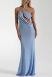 Women's Sleeveless Hollow French-Style Open-Back Splicing Repair Growth Dress Dress Women