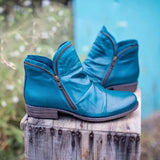 Women's Boots In Autumn And Winter 2025 Low-Heeling Double-Linked Martin Boots Large-Size Casual Ladies Short