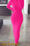 Women's Cable Knit Long Sweater Dress Crewneck Long Sleeve Solid Ribbed Bodycon Sweater Pullover Midi Jumper