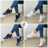 Sneakers Women's 2025 New Thick-Soled Coloring Casual Low-Top Sports Single