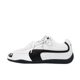 Shoes Summer Net Cloth Panda Embroidery Small White Shoes Derain Shoes Men And Women The Same Couple Casual Board Shoes Men's